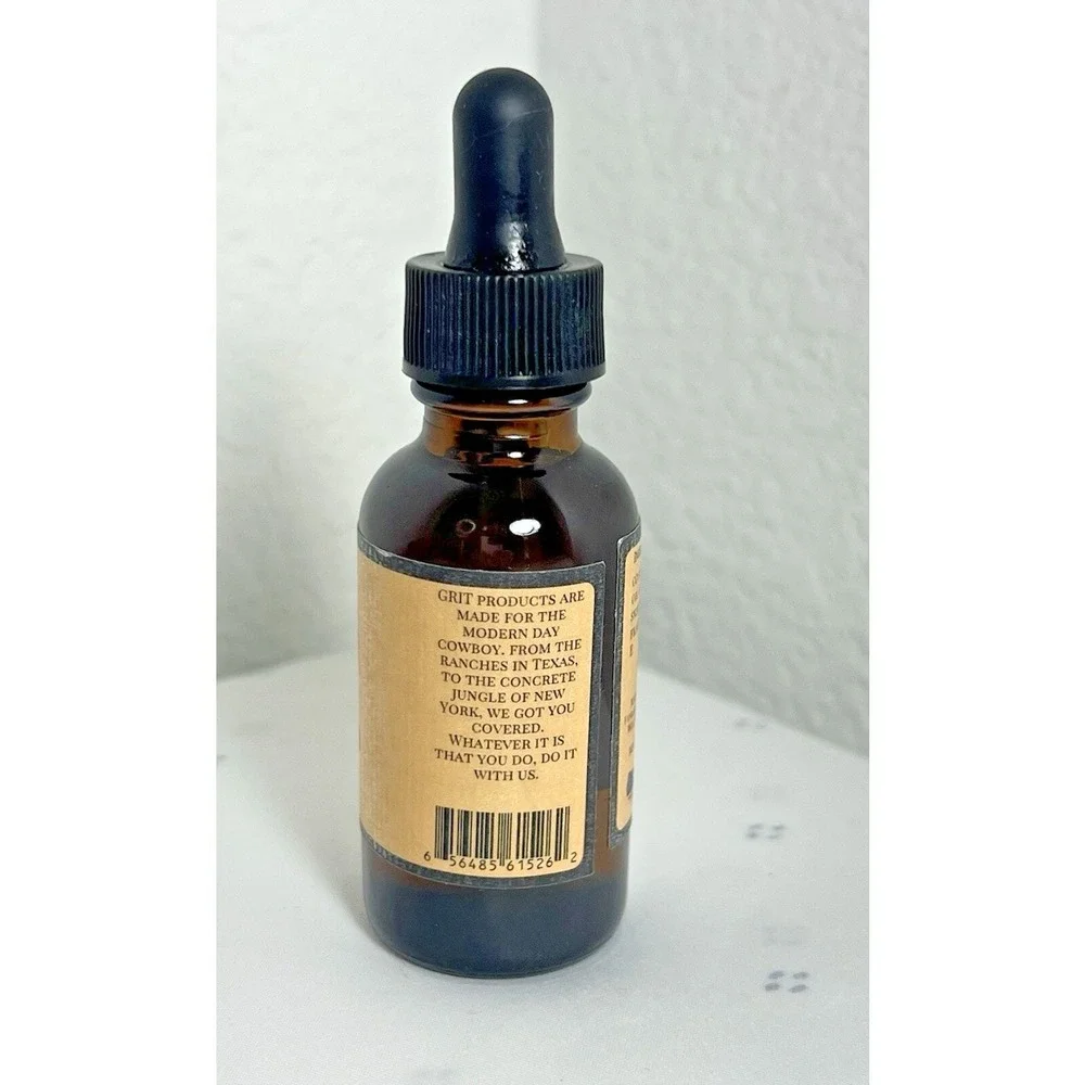 Outlaw Grit Beard Oil 1oz Mens Body &‎ Beard Co Natural Jojoba Castor Almond Oil